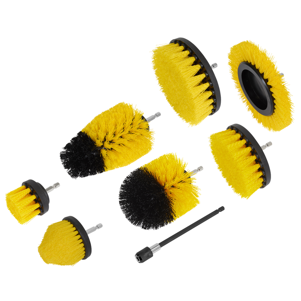 Drill Brush Set 8pc