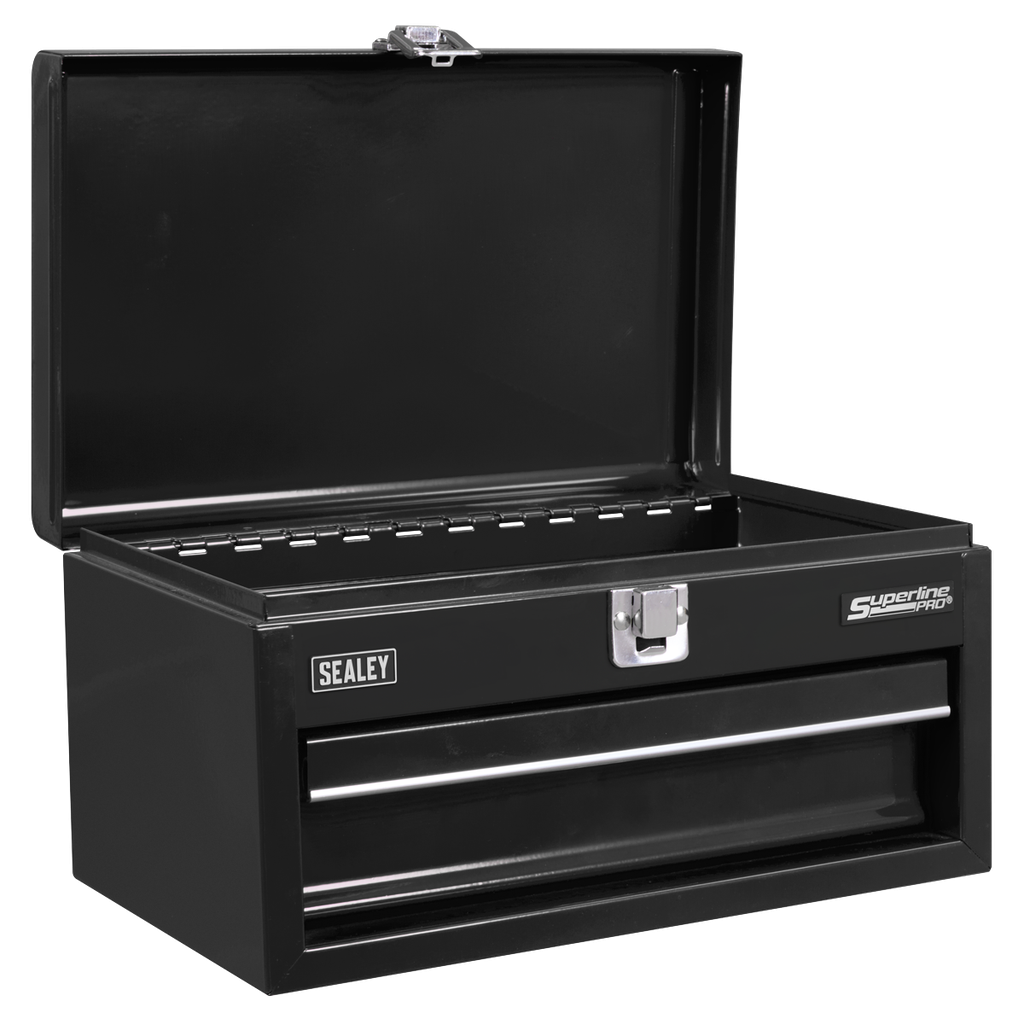 Superline Pro® Mini Toolbox with Drawer - Black