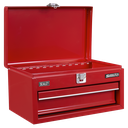 Sealey Superline Pro® Mini Toolbox 1 Drawer - Red
