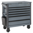Tool Trolley 6 Drawer - Grey