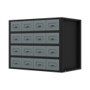 Sealey Modular Racking Mid Unit 16 Small Drawers 580mm