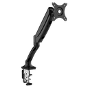 Dellonda Adjustable Single Monitor Arm with 360° Rotation - Black
