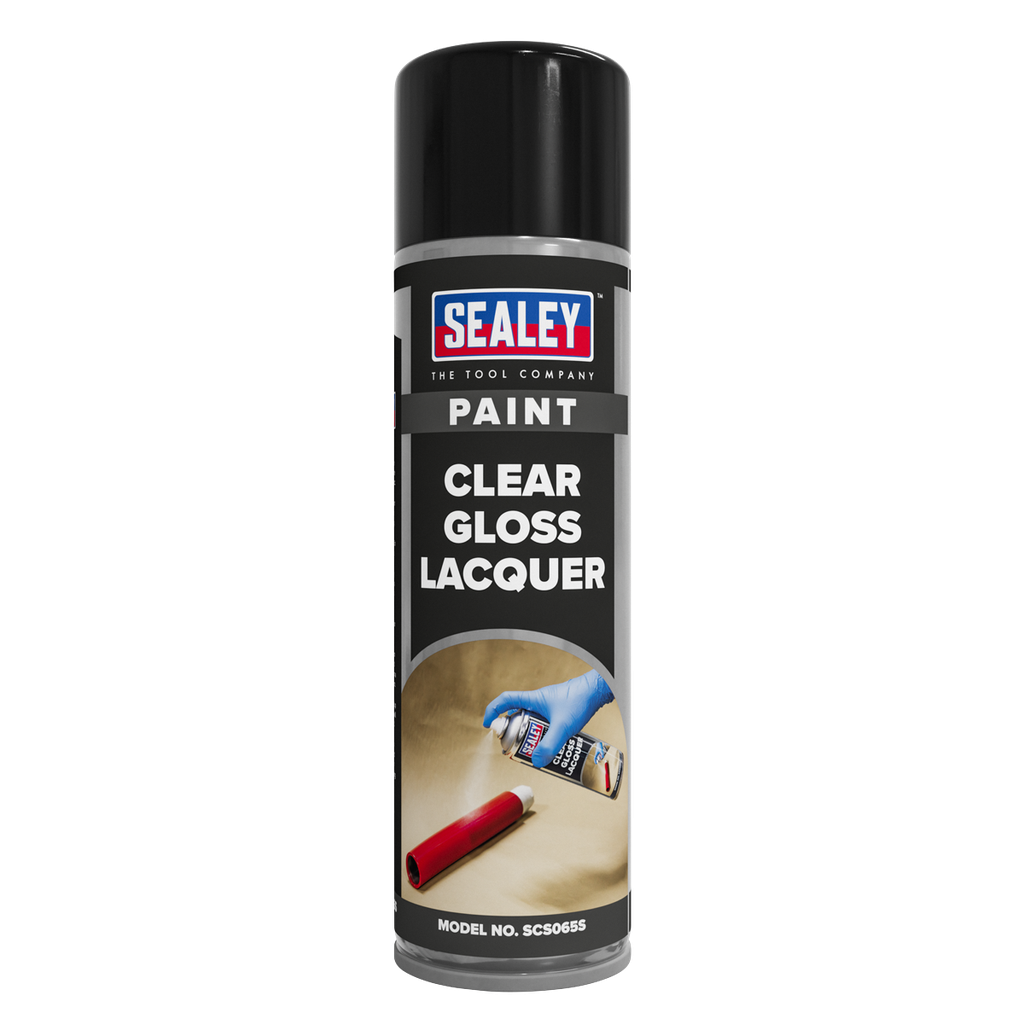 Sealey Gloss Lacquer 500ml - Clear