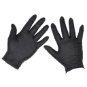 Sealey Extra Thick Powder-Free Disposable Nitrile Gloves, X-Larg
