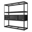 Heavy-Duty Modular Racking Kit with 3 Storage Units