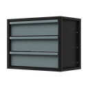 Modular Storage Mid Unit 3 Drawer 580mm