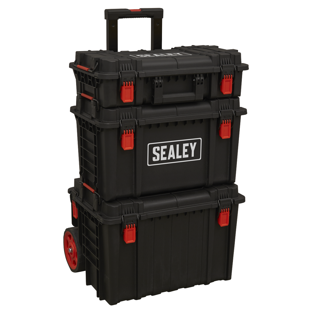 Sealey Heavy-Duty Mobile Storage System Set 3pc