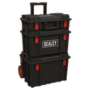 Sealey Heavy-Duty Mobile Storage System Set 3pc