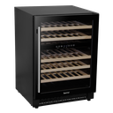 Baridi 46 Bottle Under-Counter/Freestanding Dual Zone Fridge & Cooler 60cm