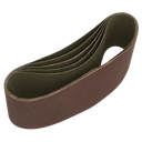Sealey 76 x 457mm Sanding Belt 240Grit - Pack of 5