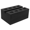 Sealey Slotted Rubber Support Block for Viking Jacking Beams 80m