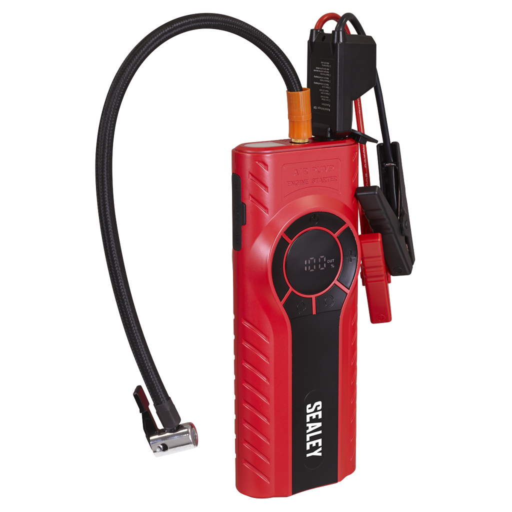 Sealey RoadStart® 12V Jump Starter & Tyre Inflator 1200A