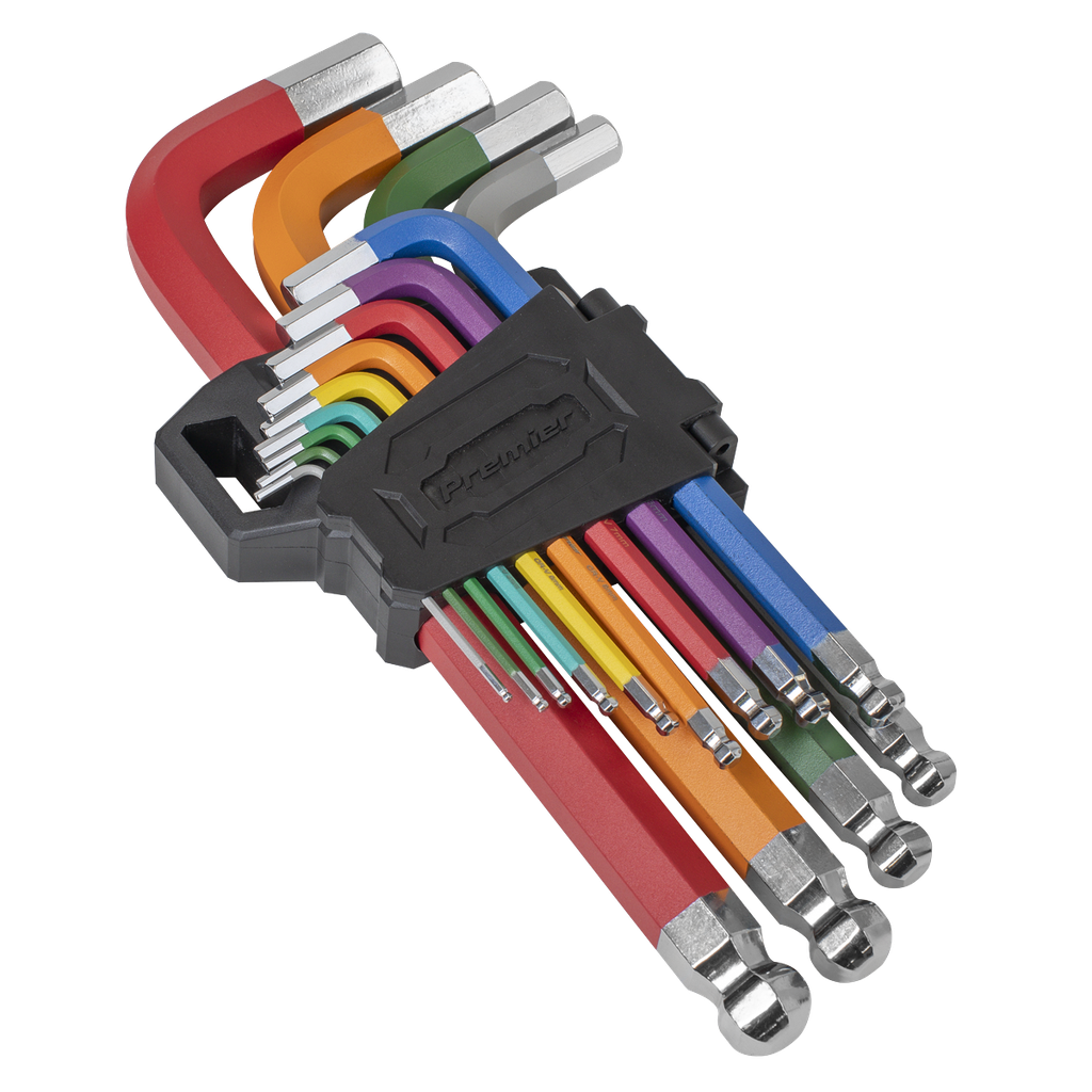 Sealey Premier Jumbo Ball-End Hex Key Set 13pc