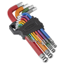 Sealey Premier Jumbo Ball-End Hex Key Set 13pc