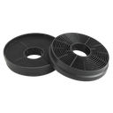 Baridi Carbon Filters for Cooker Hoods CF130 - Pack of 2