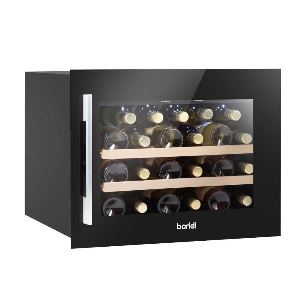Baridi 28 Bottle Wine Fridge & Cooler 60cm