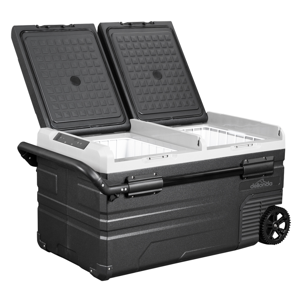 Dellonda Portable Fridge Freezer/Cool Box with LED Display 75L