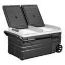 Dellonda Portable Fridge Freezer/Cool Box with LED Display 75L