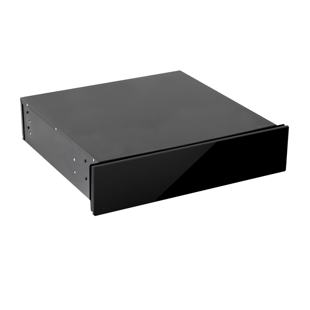 Baridi Integrated Warming Drawer 60cm - Black