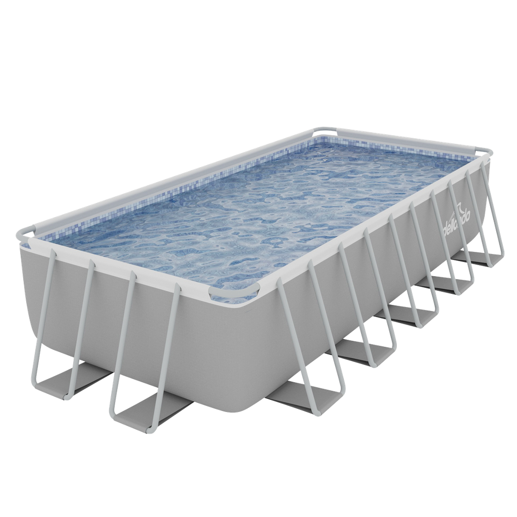 Sealey Dellonda Deluxe Steel Frame Rectangular Swimming Pool wit