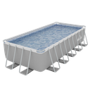 Sealey Dellonda Deluxe Steel Frame Rectangular Swimming Pool wit