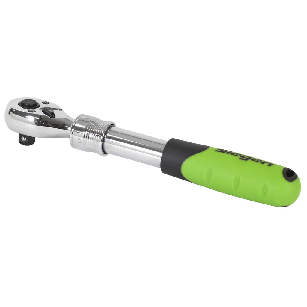 Siegen Extendable Ratchet Wrench 3/8"Sq Drive