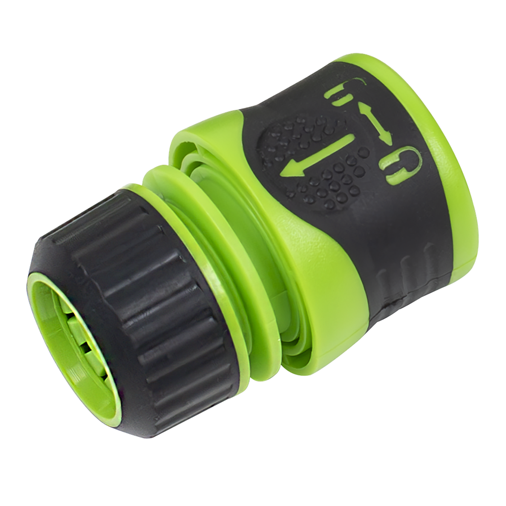 Soft-Touch Hose Connector with Lock 1/2"-5/8"