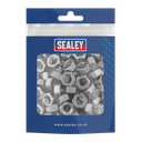 Sealey Stainless Steel Full Nut M8 x 1.25 pitch, DIN 934 - Pack 