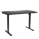 Sealey Dellonda Single Motor Ultra-Quiet Adjustable-Height Electric Sit/Stand Desk - Carbon Fibre Effect Desktop