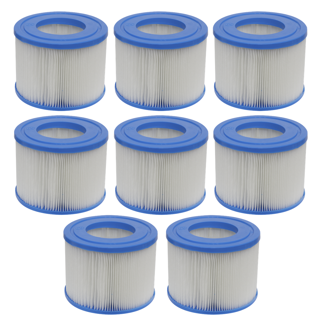 Dellonda Hot Tub/Spa Filter Cartridge - Pack of 8
