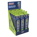 Rechargeable Inspection Light 16W COB & 1W SMD LED - Green - Display Box of 12
