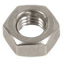 Sealey Stainless Steel Nut M10 A2, DIN 934 - Pack of 50