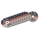 75 x 1.2mm Cutting Disc 10mm Bore - Pack of 10