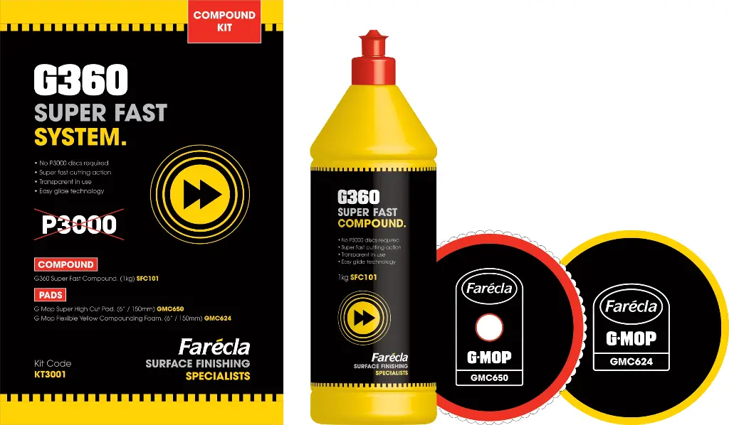 Farecla G360 Super Fast System Compound Starter Kit (Each)