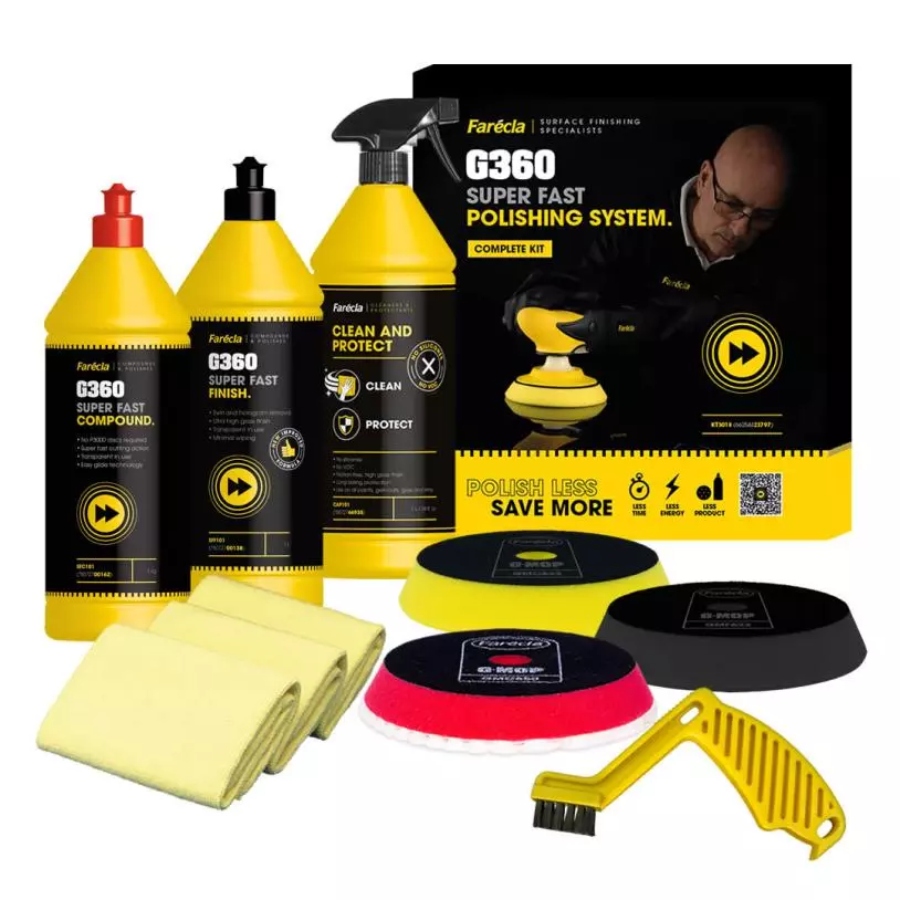 Farecla G360 Super Fast Polishing System Complete Kit (Each)