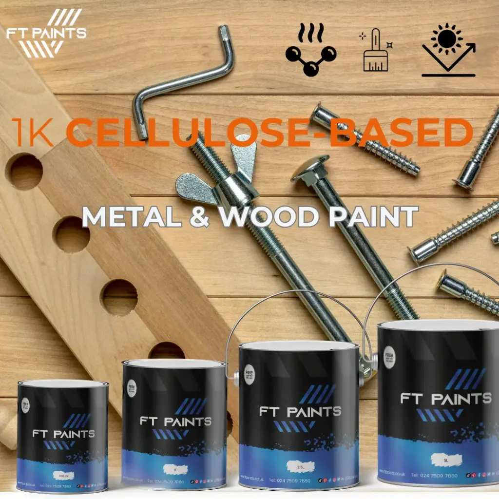 1K Nitro Cellulose Paint – Fast-Drying, UV-Resistant Finish for Metal & Wood Applications