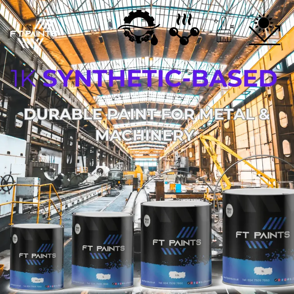 1K Synthetic Paint – Easy-to-Use Quick Dry Paint for Cars, Metal & DIY Projects