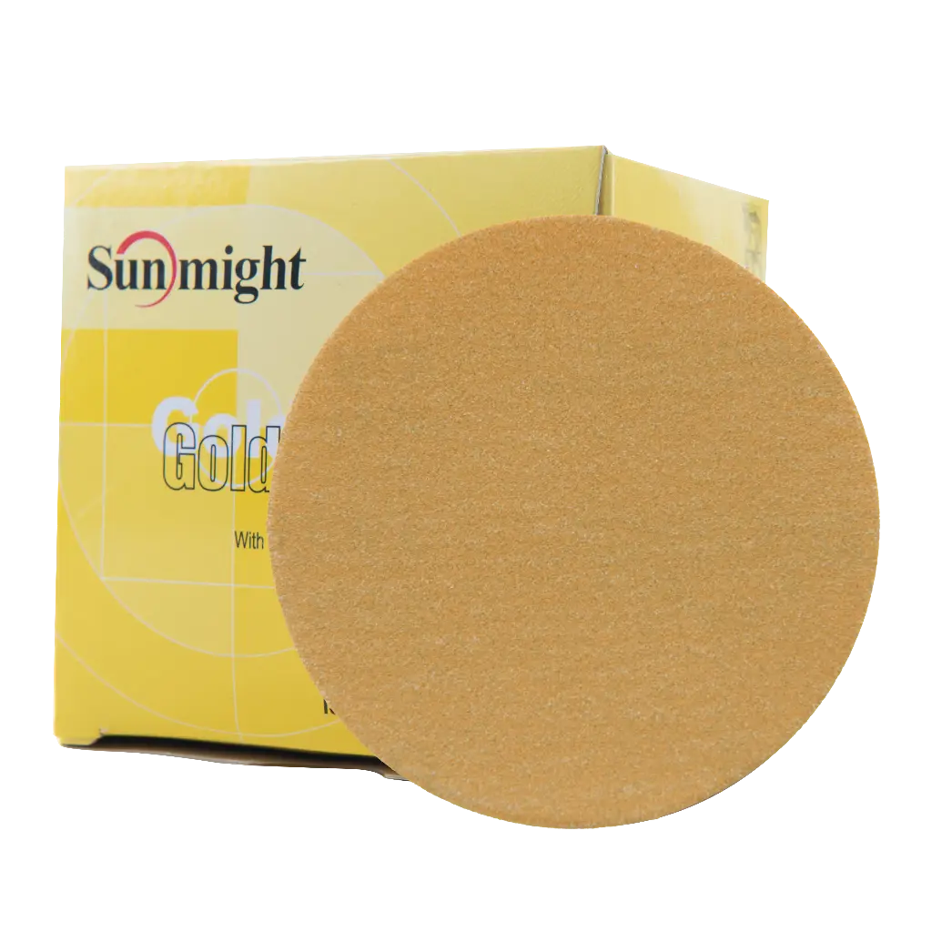SunGold - 125mm Gold Discs P40