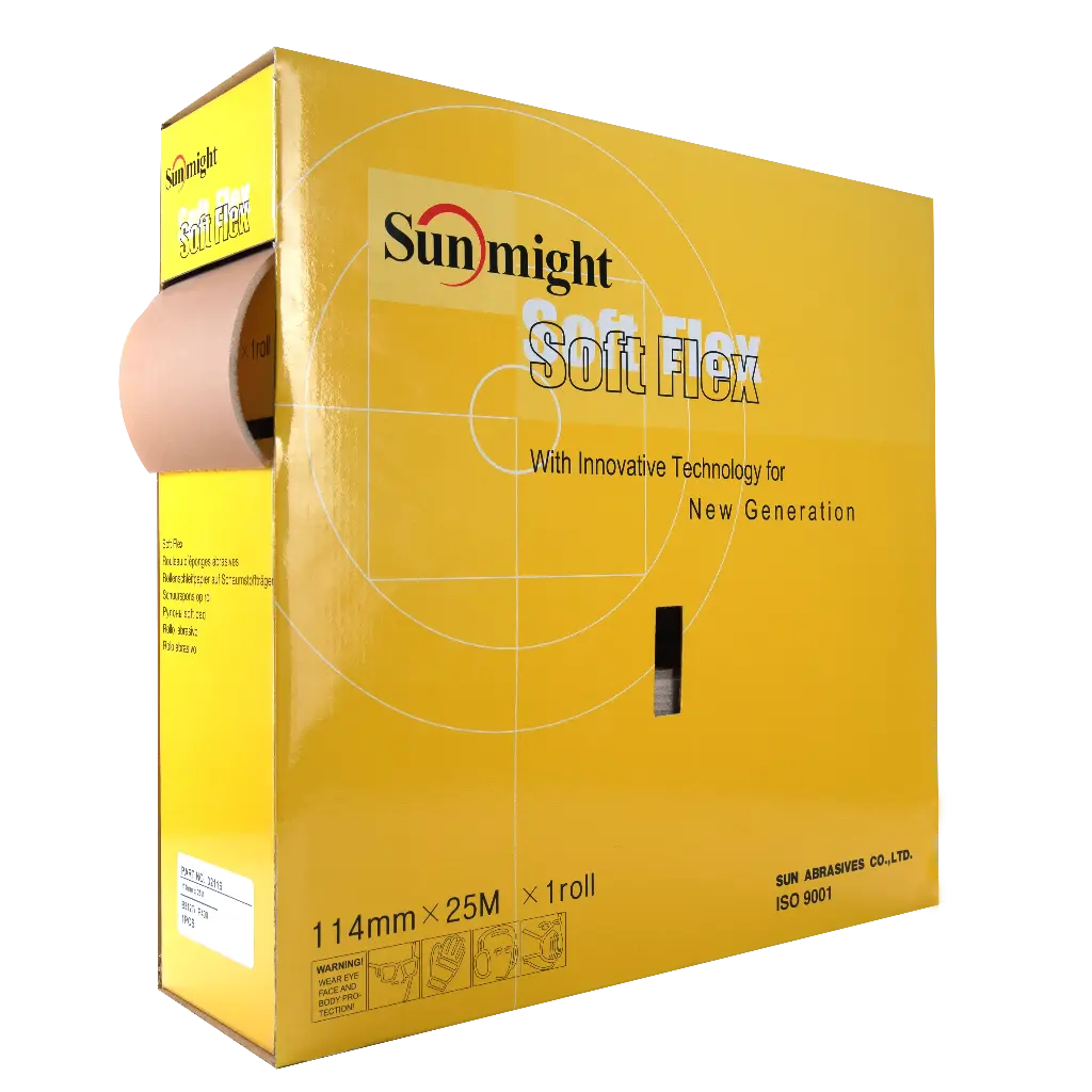 SunFlex - 114 x 25m Soft Flex Roll P150