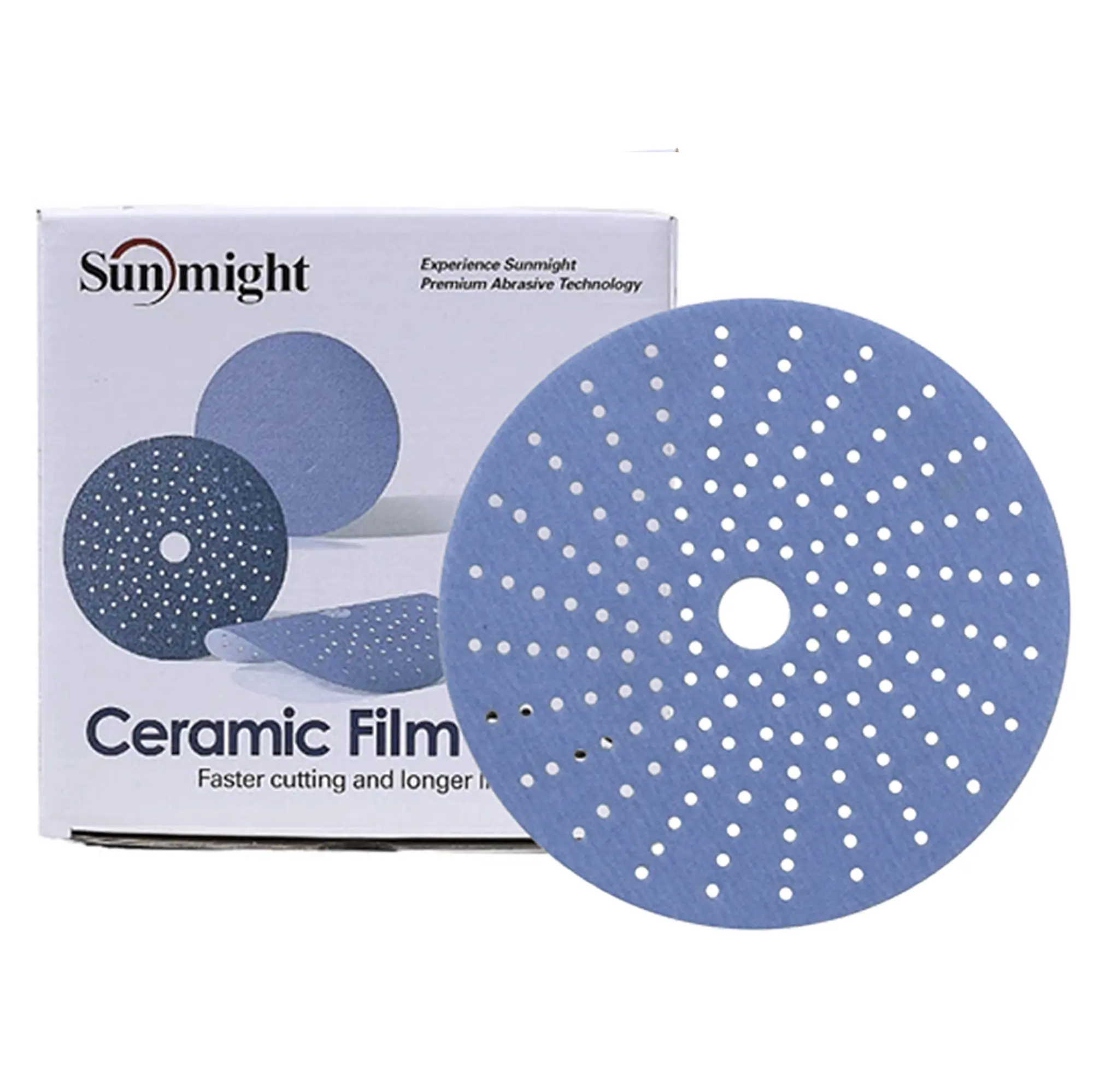 [76510] SunFilm Ceramic - Multihole 150mm Ceramic Film Discs P180