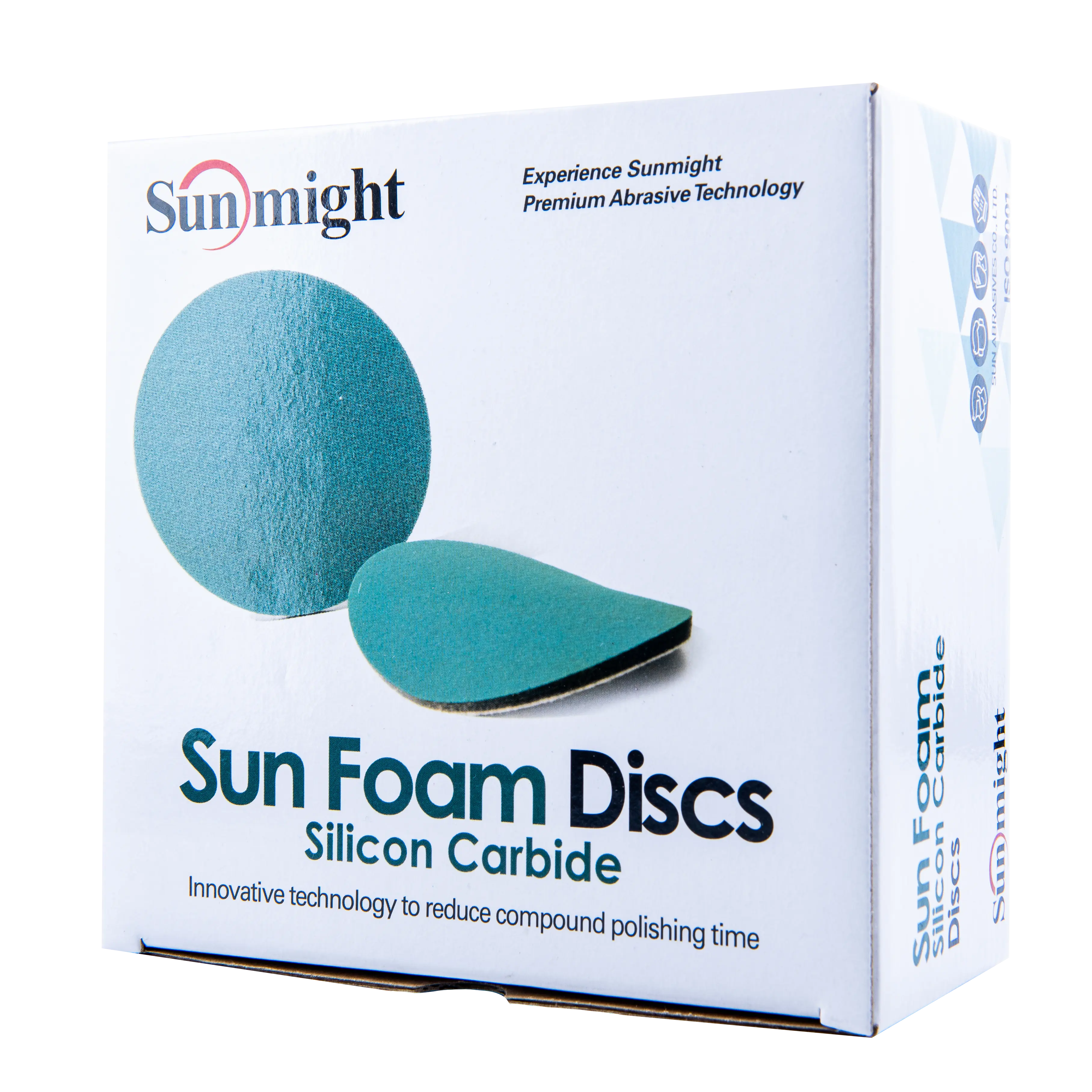 [97223] SunFoam - 150mm Green Foam Discs P2000