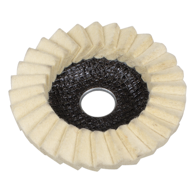 [FFD5] Felt Flap Disc Ø115mm Ø22mm Bore - Pack of 5