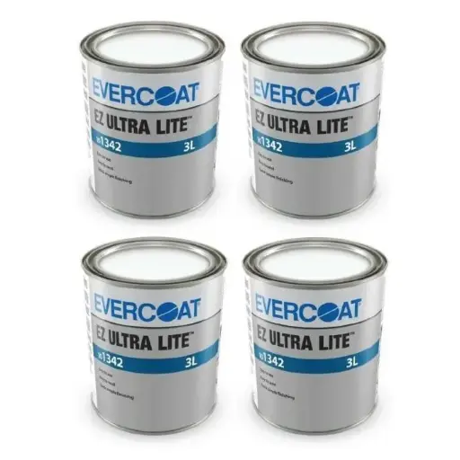 [EV101342x4] 4 x EVERCOAT EZ ULTRA LITE FILLER 3LT