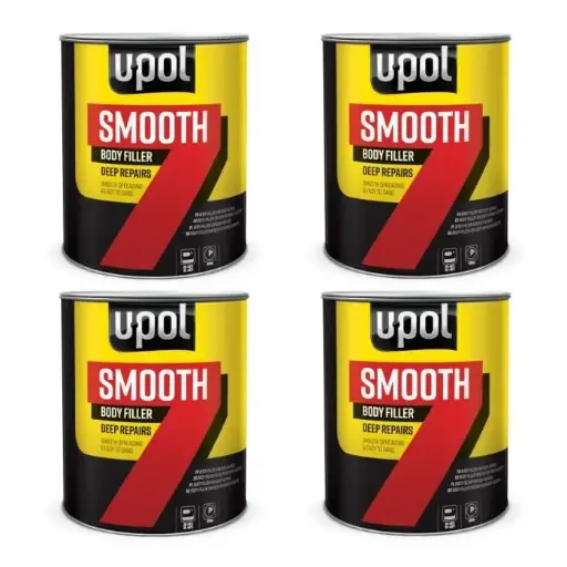 [BULKUPOLSM7] 4 X UPOL SMOOTH 7 BODY FILLER 3L *BULK BUY*