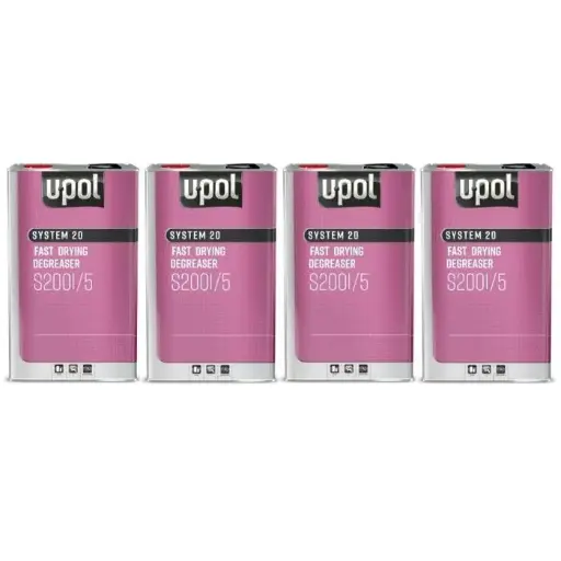 [BULKUPOLS2001] 4 X UPOL S2001 FAST DEGREASER 5L *BULK BUY*