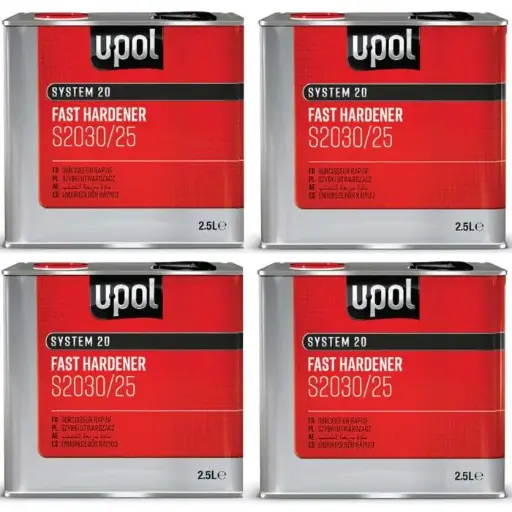 [DAVS2030/25X4] 4 x UPOL S2030 FAST 2K UNIVERSAL HARDENER 2.5L