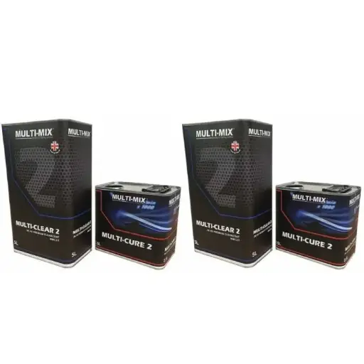 [2XMMC2/7.5A] 2 X MULTI-MIX MULTI CLEAR 2 HS 7.5LT KITS - AIR DRY PLUS (15L DEAL)