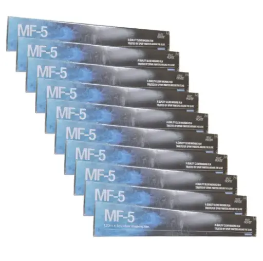 [FMT8805-BULK10] 10 x FAST MOVER TOOLS MASKING FILM SHEETING ROLL 5M X 120M - BULK DEAL