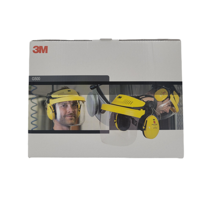 [MMM.G500V5FH] 3M Combination Headgear Peltor Optime I Ear Muff With Clear Pc F