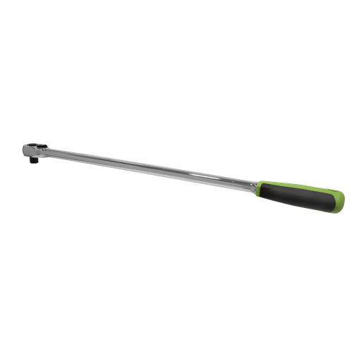 Siegen Extra-Long Pear-Head Ratchet Wrench with Flip